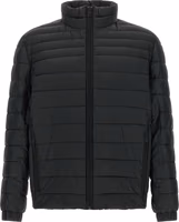 Black Recycled Polyamide Full-Length Jacket 1