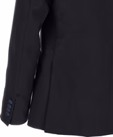 Black Wool Two-Piece Suit 3