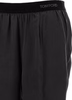 Black Silk Bottoms Sleepwear 3