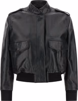 Black Lamb Leather Leather Jacket 1