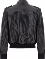 Black Lamb Leather Leather Jacket 2