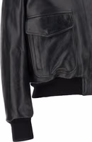 Black Lamb Leather Leather Jacket 4