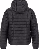 Black Polyester Full-Length Jacket 2