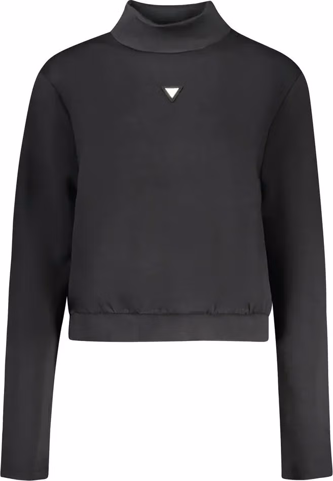 Nero Poliestere Women's Sweatshirt