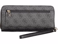 Black Polyurethane Women's Wallet 2