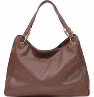 Brown Polyethylene Handbag 3