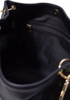 Black Polyethylene Handbag 5