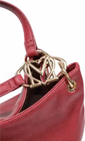 Purple Polyethylene Handbag 5