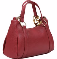 Purple Polyethylene Handbag 3