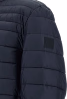 Blue Polyamide Full-Length Jacket 4