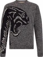 Bicolor Virgin Wool Cardigan 1