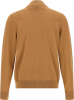 Brown Virgin Wool Cardigan 2