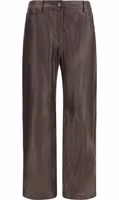 Brown Leather Pants 1