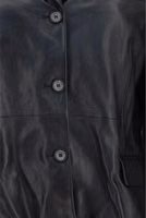Black Lambskin Blazer 3