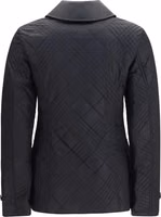Black Polyamide Full-Length Jacket 2