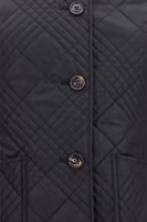 Black Polyamide Full-Length Jacket 3