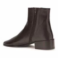 Brown Calf Leather Bos Taurus Ankle Boots 3