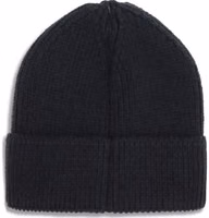Black Marabou Beanie 2