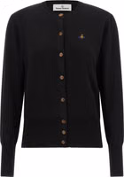 Black Cotton Cardigan 1