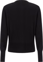 Black Cotton Cardigan 2