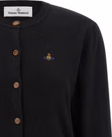 Black Cotton Cardigan 3