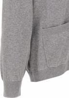 Gray Cotton Cardigan 4