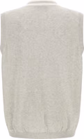 Gray Cotton Sleeveles Sweater 2
