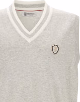 Gray Cotton Sleeveles Sweater 3