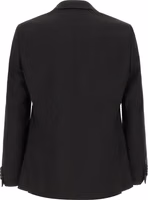 Black Wool Two-Piece Suit 2