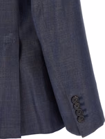 Blue Viscose Blazer 4