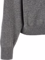 Gray Virgin Wool Cardigan 4