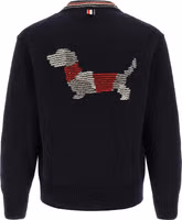 Blue Wool Cardigan 2