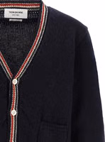 Blue Wool Cardigan 3