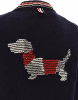 Blue Wool Cardigan 4