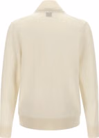 White Virgin Wool Cardigan 2