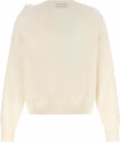 White Virgin Wool Cardigan 2