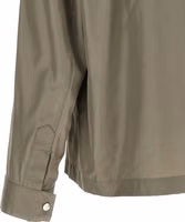 Bicolor Silk Full-Length Jacket 4