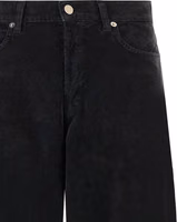 Black Cotton Flared Jeans 3