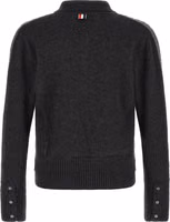 Gray Virgin Wool Polo Shirt 2