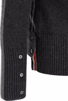 Gray Virgin Wool Polo Shirt 4