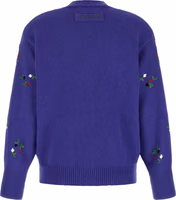 Blue Virgin Wool Cardigan 2