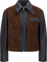 Black Calfskin Leather Jacket 1
