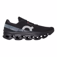 Black Synthetic Athletic Sneakers 1