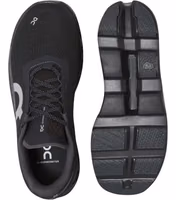 Black Synthetic Athletic Sneakers 2