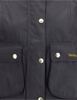 Black Cotton Full-Length Jacket 3