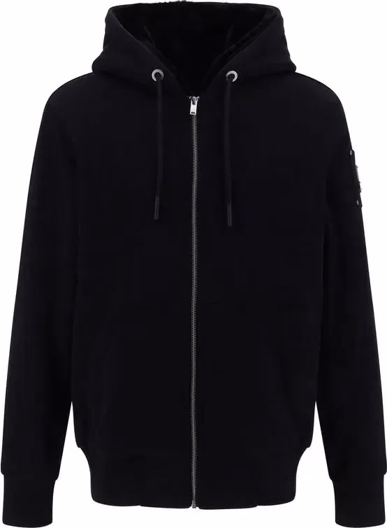 Black Polyester Sweatshirt