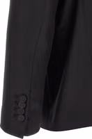Black Virgin Wool Two-Piece Suit 3