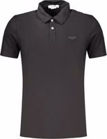 Black Cotton Men's Polo 1