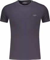Blue Cotton Men's T-Shirt 1