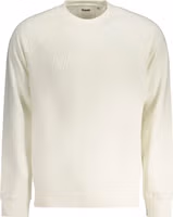 White Cotton Men's Sweatshirt 1